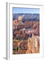 Hoodoo Rock Formations in Bryce Canyon Amphitheater-Michael Nolan-Framed Photographic Print