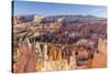 Hoodoo Rock Formations in Bryce Canyon Amphitheater-Michael Nolan-Stretched Canvas