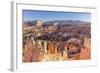 Hoodoo Rock Formations in Bryce Canyon Amphitheater-Michael Nolan-Framed Photographic Print