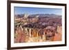 Hoodoo Rock Formations in Bryce Canyon Amphitheater-Michael Nolan-Framed Photographic Print