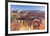 Hoodoo Rock Formations in Bryce Canyon Amphitheater-Michael Nolan-Framed Photographic Print