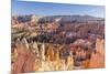 Hoodoo Rock Formations in Bryce Canyon Amphitheater-Michael Nolan-Mounted Photographic Print