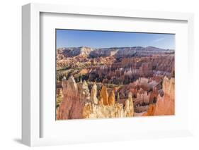 Hoodoo Rock Formations in Bryce Canyon Amphitheater-Michael Nolan-Framed Photographic Print