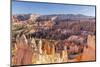 Hoodoo Rock Formations in Bryce Canyon Amphitheater-Michael Nolan-Mounted Photographic Print