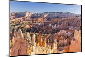 Hoodoo Rock Formations in Bryce Canyon Amphitheater-Michael Nolan-Mounted Photographic Print