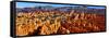 Hoodoo Rock Formations in Bryce Canyon National Park, Utah, USA-null-Framed Stretched Canvas