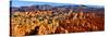 Hoodoo Rock Formations in Bryce Canyon National Park, Utah, USA-null-Stretched Canvas