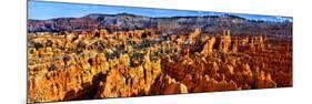 Hoodoo Rock Formations in Bryce Canyon National Park, Utah, USA-null-Mounted Photographic Print
