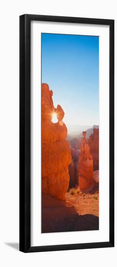 Hoodoos at Sunrise, Bryce Canyon National Park, Southern Utah-null-Framed Photographic Print