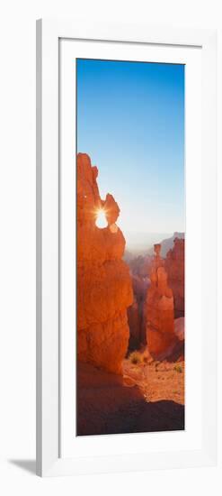 Hoodoos at Sunrise, Bryce Canyon National Park, Southern Utah-null-Framed Photographic Print