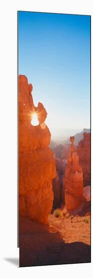 Hoodoos at Sunrise, Bryce Canyon National Park, Southern Utah-null-Mounted Photographic Print