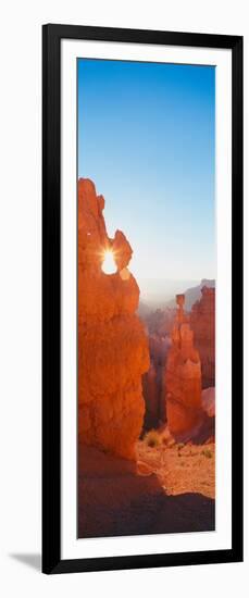 Hoodoos at Sunrise, Bryce Canyon National Park, Southern Utah-null-Framed Photographic Print