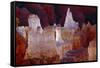 Hoodoos at Sunrise Point, Bryce Canyon National Park, Utah, USA-Michel Hersen-Framed Stretched Canvas