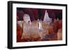 Hoodoos at Sunrise Point, Bryce Canyon National Park, Utah, USA-Michel Hersen-Framed Photographic Print