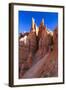 Hoodoos Backlit by Winter Early Morning Sun, Queen's Garden Trail, Bryce Canyon National Park-Eleanor Scriven-Framed Photographic Print