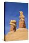 Hoodoos, Devils Garden, Grand Staircase Escalante National Monument, Utah, U.S.A.-Gary Cook-Stretched Canvas