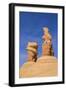 Hoodoos, Devils Garden, Grand Staircase Escalante National Monument, Utah, U.S.A.-Gary Cook-Framed Photographic Print