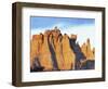Hoodoos in Adobe Town Wilderness Study Area-Scott T^ Smith-Framed Photographic Print