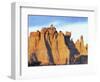 Hoodoos in Adobe Town Wilderness Study Area-Scott T^ Smith-Framed Photographic Print