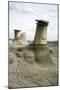 Hoodoos, Limestone Features, Badlands, Drumheller Area, Alberta, Canada, North America-Philip Craven-Mounted Photographic Print