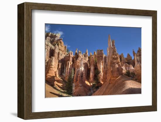 Hoodoos, on the Queens Garden Trail, Bryce Canyon National Park, Utah, United States of America-Richard Maschmeyer-Framed Photographic Print