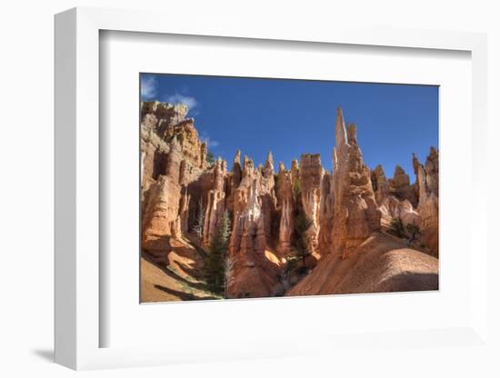 Hoodoos, on the Queens Garden Trail, Bryce Canyon National Park, Utah, United States of America-Richard Maschmeyer-Framed Photographic Print