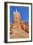 Hoodoos, on the Queens Garden Trail, Bryce Canyon National Park, Utah, United States of America-Richard Maschmeyer-Framed Photographic Print