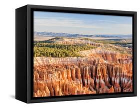 Hoodoos Tower at Sunrise Point at Bryce Canyon National Park, Utah, USA-Tom Norring-Framed Stretched Canvas