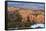 Hoodoos, Vegetation and Snow with a Distant View on a Winter's Late Afternoon, Bryce Point-Eleanor Scriven-Framed Stretched Canvas