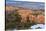 Hoodoos, Vegetation and Snow with a Distant View on a Winter's Late Afternoon, Bryce Point-Eleanor Scriven-Stretched Canvas