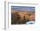 Hoodoos, Vegetation and Snow with a Distant View on a Winter's Late Afternoon, Bryce Point-Eleanor Scriven-Framed Photographic Print