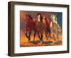 Hoofbeats and Heartbeats-Nancy Davidson-Framed Art Print