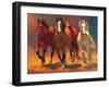 Hoofbeats and Heartbeats-Nancy Davidson-Framed Art Print