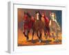 Hoofbeats and Heartbeats-Nancy Davidson-Framed Art Print