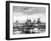 Hooge Veenen, Dordrecht, Holland, 19th Century-T Weber-Framed Giclee Print