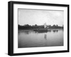 Hooghly River, Alipore, India, 1905-1906-FL Peters-Framed Giclee Print