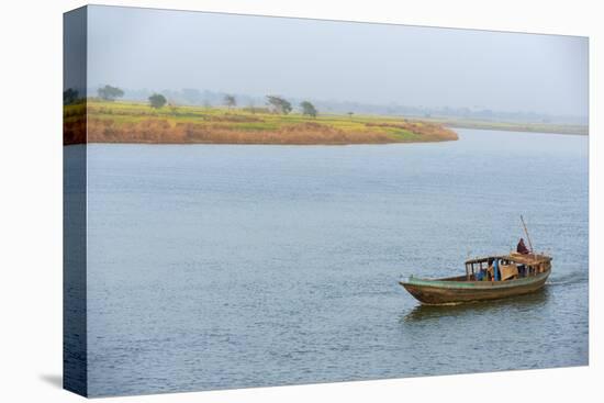 Hooghly River, Part of the Ganges River, West Bengal, India, Asia-Bruno Morandi-Stretched Canvas