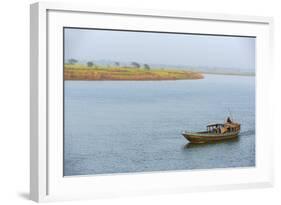 Hooghly River, Part of the Ganges River, West Bengal, India, Asia-Bruno Morandi-Framed Photographic Print