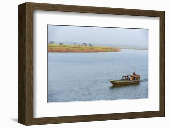 Hooghly River, Part of the Ganges River, West Bengal, India, Asia-Bruno Morandi-Framed Photographic Print