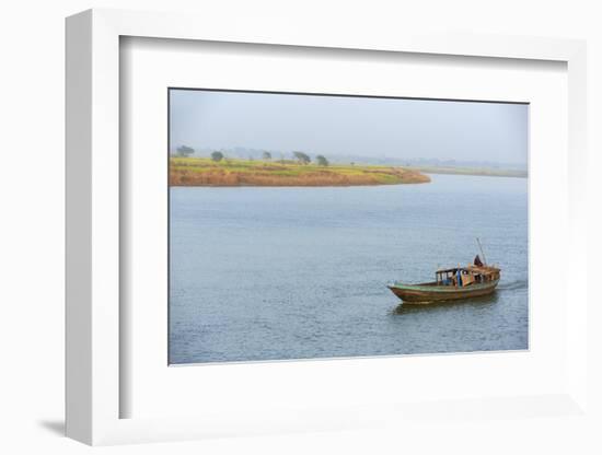 Hooghly River, Part of the Ganges River, West Bengal, India, Asia-Bruno Morandi-Framed Photographic Print