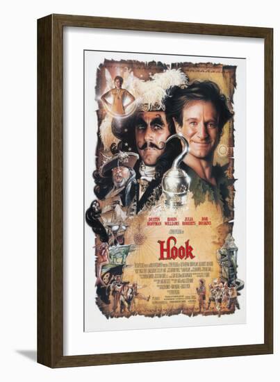 Hook [1991], directed by STEVEN SPIELBERG.-null-Framed Premium Photographic Print