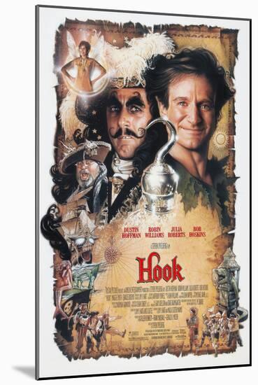 Hook [1991], directed by STEVEN SPIELBERG.-null-Mounted Premium Photographic Print