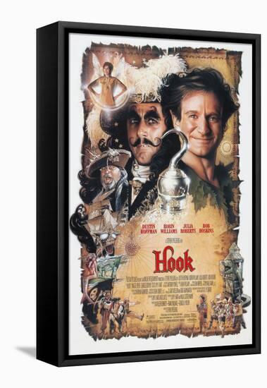 Hook [1991], directed by STEVEN SPIELBERG.-null-Framed Stretched Canvas