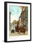 Hook and Ladder Company in Action-null-Framed Art Print