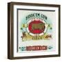 Hook'em Cow Brand Cigar Box Label-Lantern Press-Framed Art Print