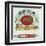 Hook'em Cow Brand Cigar Box Label-Lantern Press-Framed Art Print