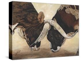 Hook 'em Horns I-Kathy Winkler-Stretched Canvas