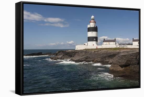 Hook Head Lighthouse, County Wexford, Leinster, Republic of Ireland, Europe-Rolf Richardson-Framed Stretched Canvas