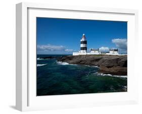 Hook Head Lighthouse, in Existance for 800 Years, County Wexford, Ireland-null-Framed Premium Photographic Print