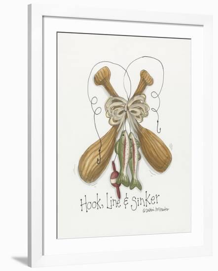 Hook Line and Sinker-Debbie McMaster-Framed Giclee Print